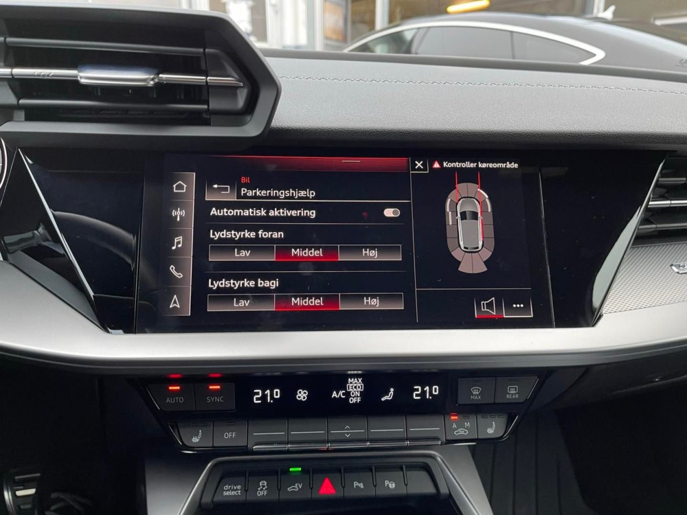 A3 8Y Originalt PLA Park Assist sytem