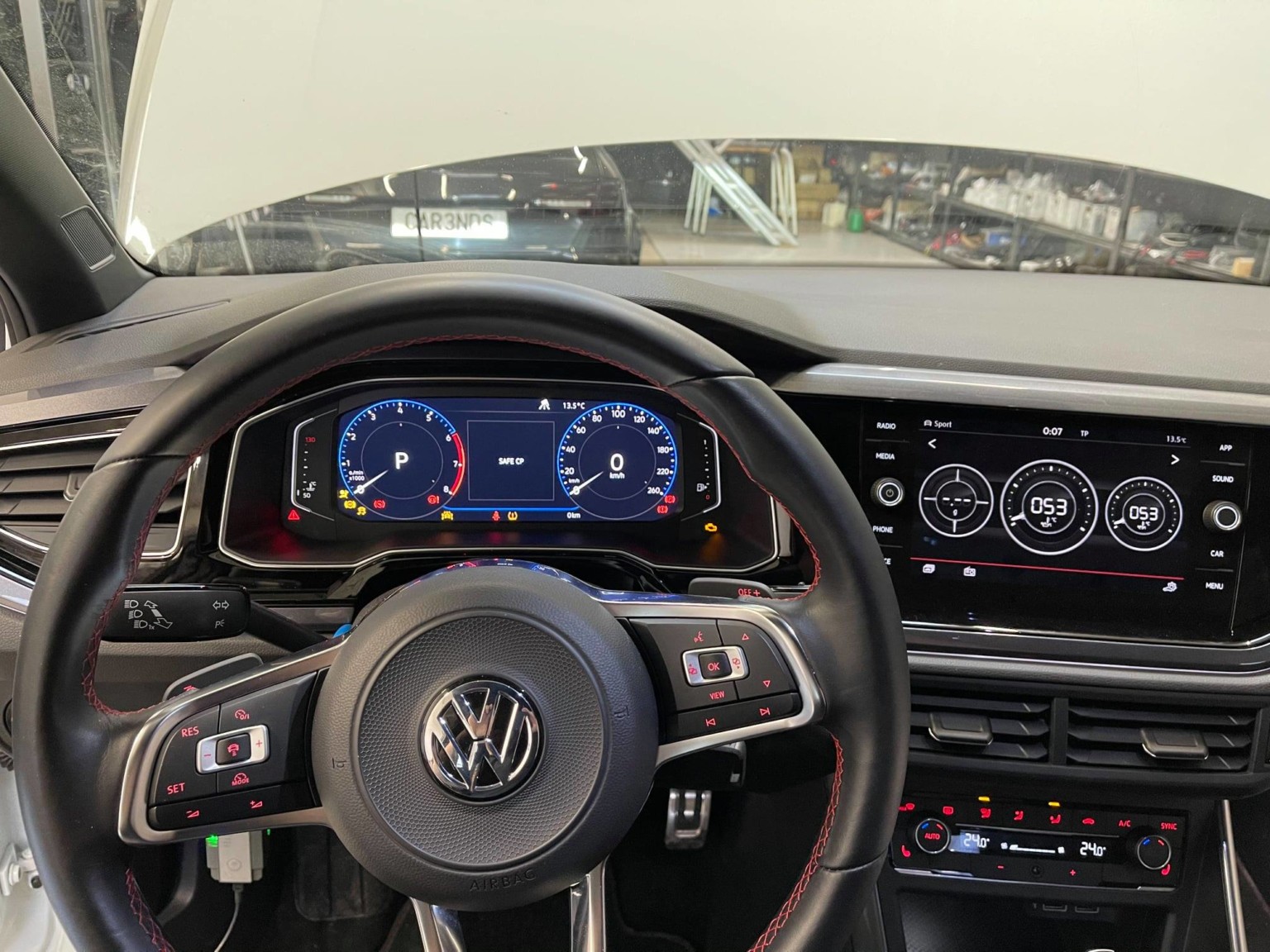 Polo AW Pre Facelift Orig Active Display (digital speedometer