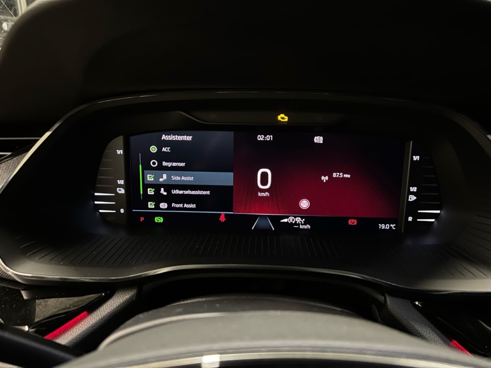 Octavia 4 NX Blindspot Assist med udkørselsassistent - Image 3