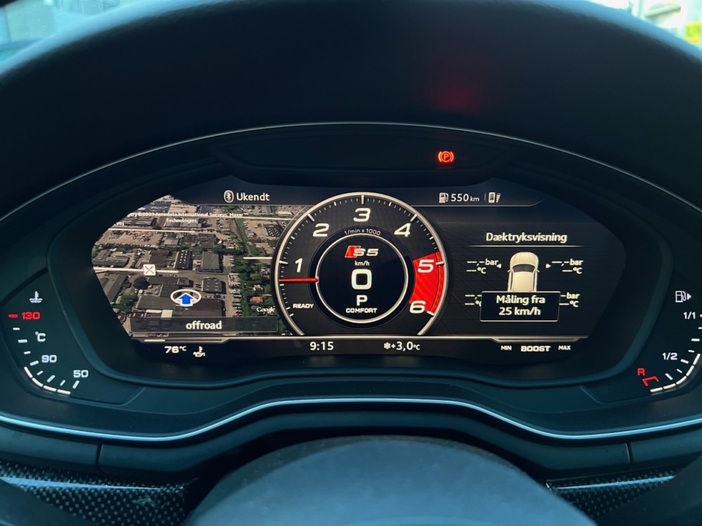 Audi Virtual Cockpit Sportdisplay unlock