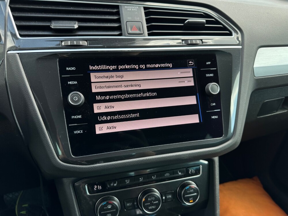 VW Tiguan Blindspot Assist med udkørselsassistent - Image 3